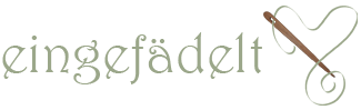 eingefädelt Logo Header