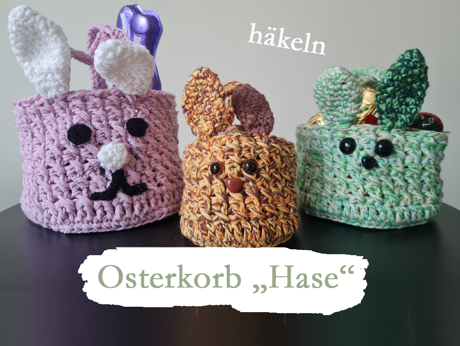 Osterkorb Hase