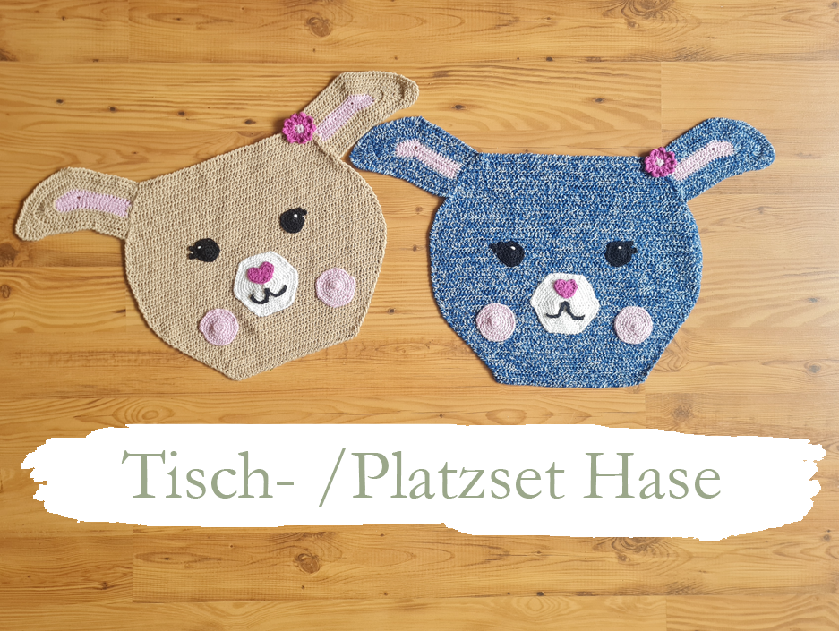 Tischset Hase