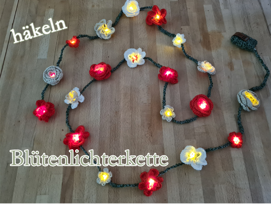 Blumenlichterkette
